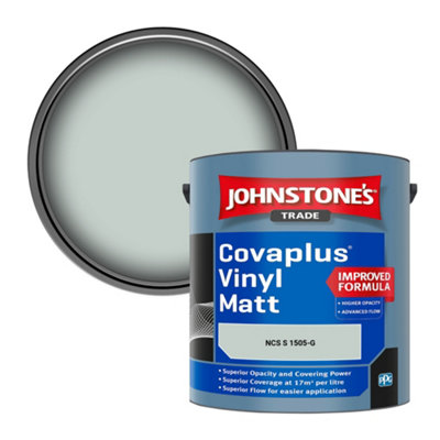 B&Q -  Covaplus Vinyl Matt Walls & Ceilings Emulsion Paint (Ncs S 1505-G) 2.5L