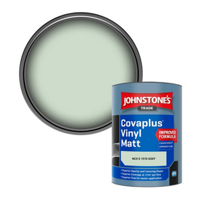 B&Q -  Covaplus Vinyl Matt Walls & Ceilings Emulsion Paint (Ncs S 1510-G20Y) 1L