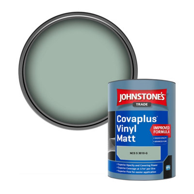 B&Q -  Covaplus Vinyl Matt Walls & Ceilings Emulsion Paint (Ncs S 3010-G) 1L