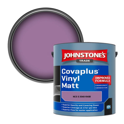 B&Q -  Covaplus Vinyl Matt Walls & Ceilings Emulsion Paint (Ncs S 3040-R40B) 2.5L