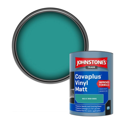 B&Q -  Covaplus Vinyl Matt Walls & Ceilings Emulsion Paint (Ncs S 3050-B50G) 1L