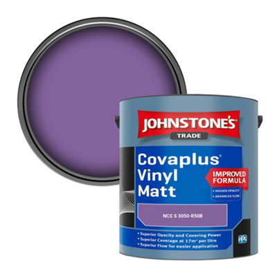 B&Q -  Covaplus Vinyl Matt Walls & Ceilings Emulsion Paint (Ncs S 3050-R50B) 2.5L