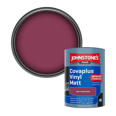 B&Q -  Covaplus Vinyl Matt Walls & Ceilings Emulsion Paint (Ncs S 3060-R20B) 1L