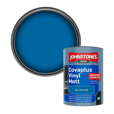 B&Q -  Covaplus Vinyl Matt Walls & Ceilings Emulsion Paint (Ncs S 3065-R90B) 1L