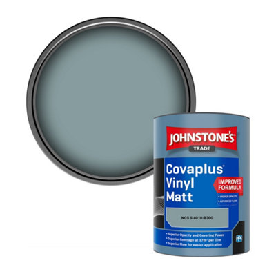 B&Q -  Covaplus Vinyl Matt Walls & Ceilings Emulsion Paint (Ncs S 4010-B30G) 1L