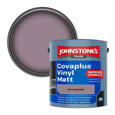 B&Q -  Covaplus Vinyl Matt Walls & Ceilings Emulsion Paint (Ncs S 4020-R30B) 2.5L