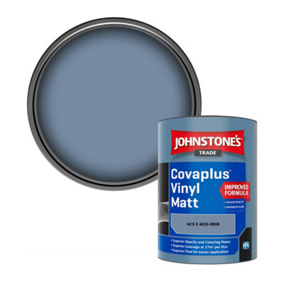 B&Q -  Covaplus Vinyl Matt Walls & Ceilings Emulsion Paint (Ncs S 4020-R80B) 1L