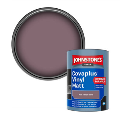 B&Q -  Covaplus Vinyl Matt Walls & Ceilings Emulsion Paint (Ncs S 5020-R20B) 1L