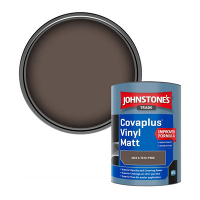 B&Q -  Covaplus Vinyl Matt Walls & Ceilings Emulsion Paint (Ncs S 7010-Y90R) 1L