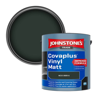 B&Q -  Covaplus Vinyl Matt Walls & Ceilings Emulsion Paint (Ncs S 8505-G) 2.5L