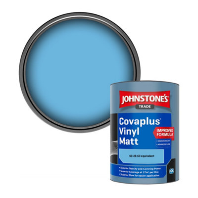 B&Q -  Covaplus Vinyl Matt Walls & Ceilings Emulsion Paint (S0.28.63 Equivalent) 1L