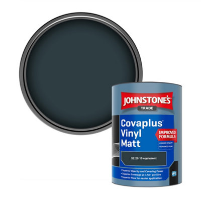 Johnstone's Trade Covaplus Vinyl Matt Walls & Ceilings Emulsion Paint (S2.20.10 Equivalent) 1L