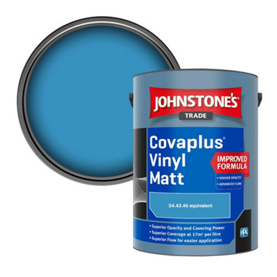 B&Q -  Covaplus Vinyl Matt Walls & Ceilings Emulsion Paint (S4.43.46 Equivalent) 5L