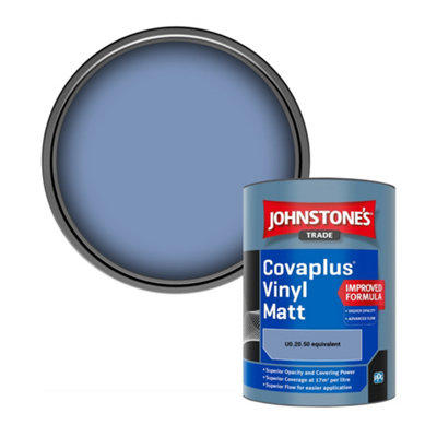 Johnstone's Trade Covaplus Vinyl Matt Walls & Ceilings Emulsion Paint (U0.20.50 Equivalent) 1L