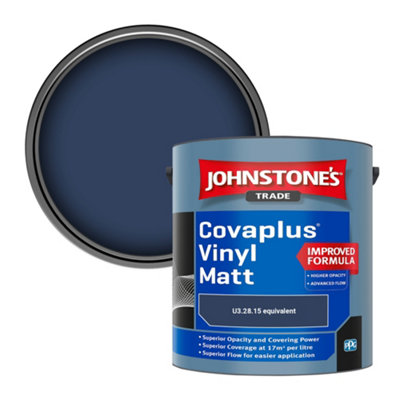 B&Q -  Covaplus Vinyl Matt Walls & Ceilings Emulsion Paint (U3.28.15 Equivalent) 2.5L