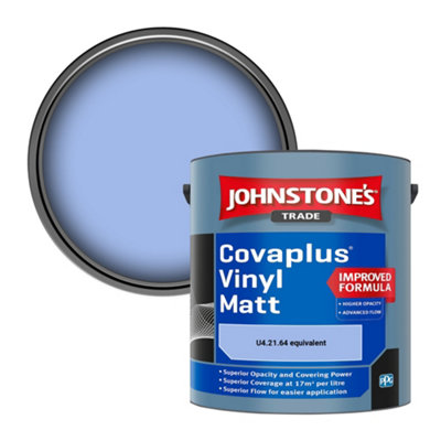 B&Q -  Covaplus Vinyl Matt Walls & Ceilings Emulsion Paint (U4.21.64 Equivalent) 2.5L