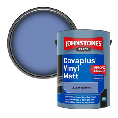 B&Q -  Covaplus Vinyl Matt Walls & Ceilings Emulsion Paint (U6.25.46 Equivalent) 5L