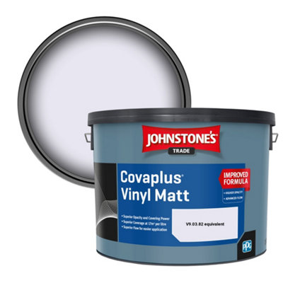 B&Q -  Covaplus Vinyl Matt Walls & Ceilings Emulsion Paint (V9.03.82 Equivalent) 10L