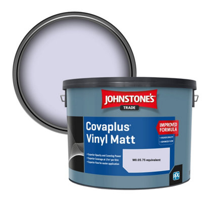 B&Q -  Covaplus Vinyl Matt Walls & Ceilings Emulsion Paint (W0.05.75 Equivalent) 10L