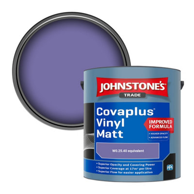 B&Q -  Covaplus Vinyl Matt Walls & Ceilings Emulsion Paint (W0.25.40 Equivalent) 2.5L