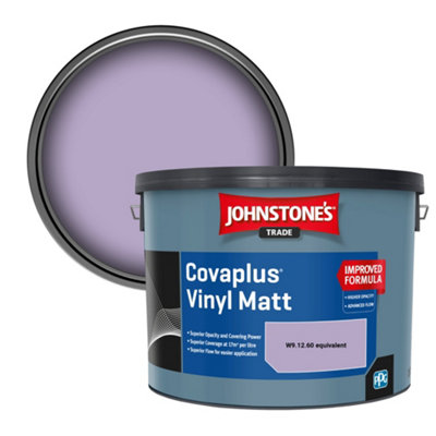 B&Q -  Covaplus Vinyl Matt Walls & Ceilings Emulsion Paint (W9.12.60 Equivalent) 10L