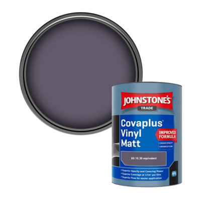 Johnstone's Trade Covaplus Vinyl Matt Walls & Ceilings Emulsion Paint (X0.10.30 Equivalent) 1L