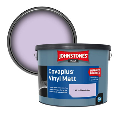 B&Q -  Covaplus Vinyl Matt Walls & Ceilings Emulsion Paint (X0.10.70 Equivalent) 10L