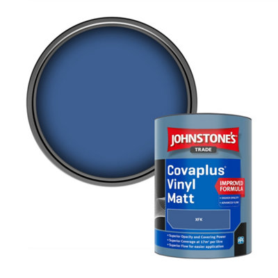Johnstone's Trade Covaplus Vinyl Matt Walls & Ceilings Emulsion Paint (Xfk) 1L