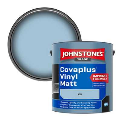 B&Q -  Covaplus Vinyl Matt Walls & Ceilings Emulsion Paint (Y59) 2.5L