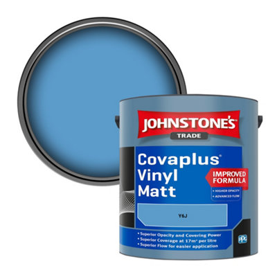B&Q -  Covaplus Vinyl Matt Walls & Ceilings Emulsion Paint (Y6J) 2.5L