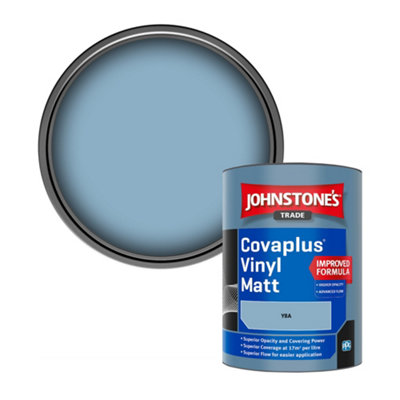 Johnstone's Trade Covaplus Vinyl Matt Walls & Ceilings Emulsion Paint (Y8A) 1L