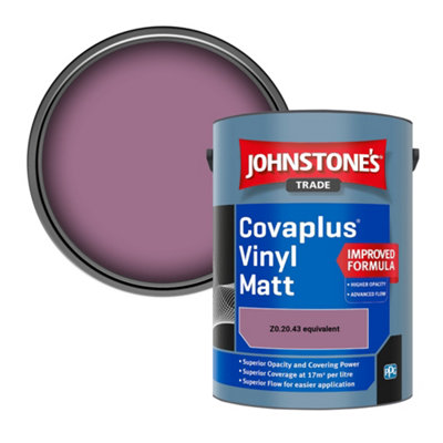 B&Q -  Covaplus Vinyl Matt Walls & Ceilings Emulsion Paint (Z0.20.43 Equivalent) 5L