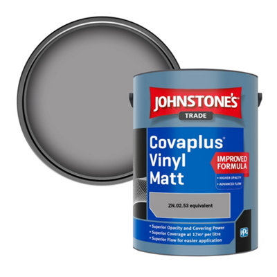 B&Q -  Covaplus Vinyl Matt Walls & Ceilings Emulsion Paint (Zn.02.53 Equivalent) 5L