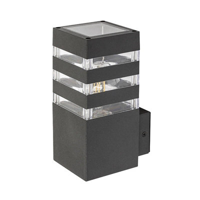 B&Q -  Ankara Outdoor Wall Light Anthracite