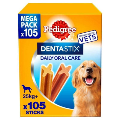 Pedigree Pack Of 105 Dentastix Chews Large Dog Treats - Image 8