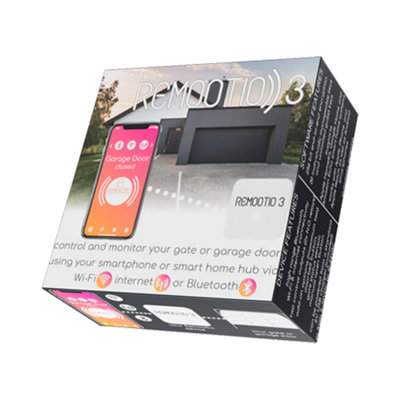 Remootio 3 Smart Gate & Garage Door Opener Wifi & Bluetooth Controller With App & Voice Control