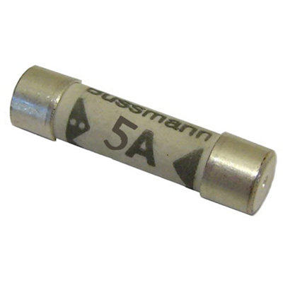 5A BS646 FUSE, DISPLAY CARD OF 72 pcs (PRICE PER CARD)