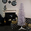 5ft (150cm) White Pencil Pine Christmas Tree with 236 Tips