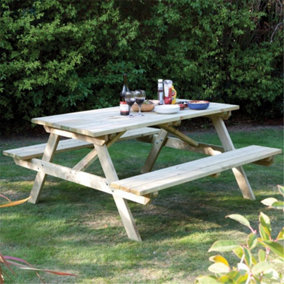 5ft Deluxe Picnic Garden Table
