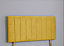 5FT King 20inch Mustard plush 9 Panel Headboard