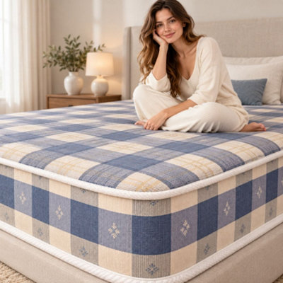 5FT King Size Budget Open Coil Spring Mattress Affordable Mattress ...