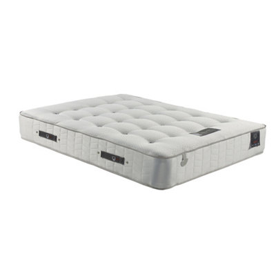 5ft King Size Premium Cool Blue Memory Foam Pocket Sprung Mattress (2000 Springs) - (150cm)