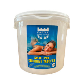 5kg Castle Hot Tubs Chlorine Tablets - 20g