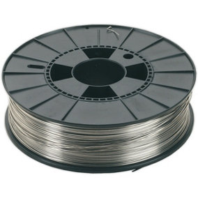 5kg Stainless Steel MIG Wire - 0.8mm Diameter - Wound Welding Wire Reel Spool