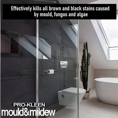 5L + 750ml of Pro-Kleen Mould & Mildew Remover Killer & Cleaner Super Concentrate Spray - 5