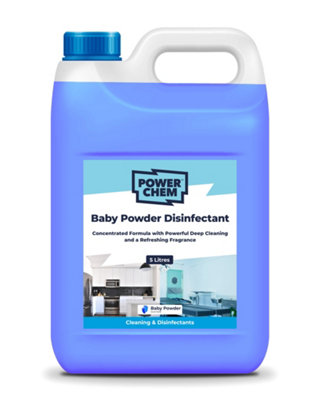 5L Baby Powder Disinfectant - All Purpose Multi Surface Cleaner ...