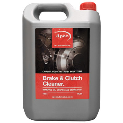 5L Brake & Clutch Cleaner - Parts Degreaser Removes Oil Grease and Brake Dust 5 Litre