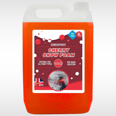 5L Cherry Car Snow Foam Cleaner Automotive Cleaning Detailing Concentrated Wash