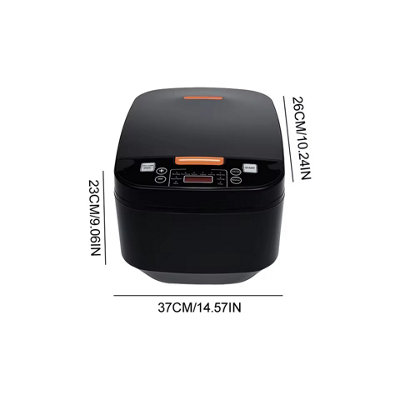 5L Electric Rice Cooker Multi functional with Steamer Non-Stick Inner Pot