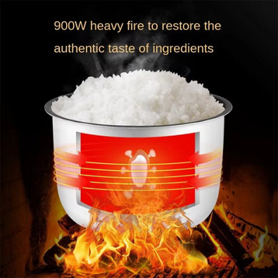 5L Electric Rice Cooker Multi functional with Steamer Non-Stick Inner Pot